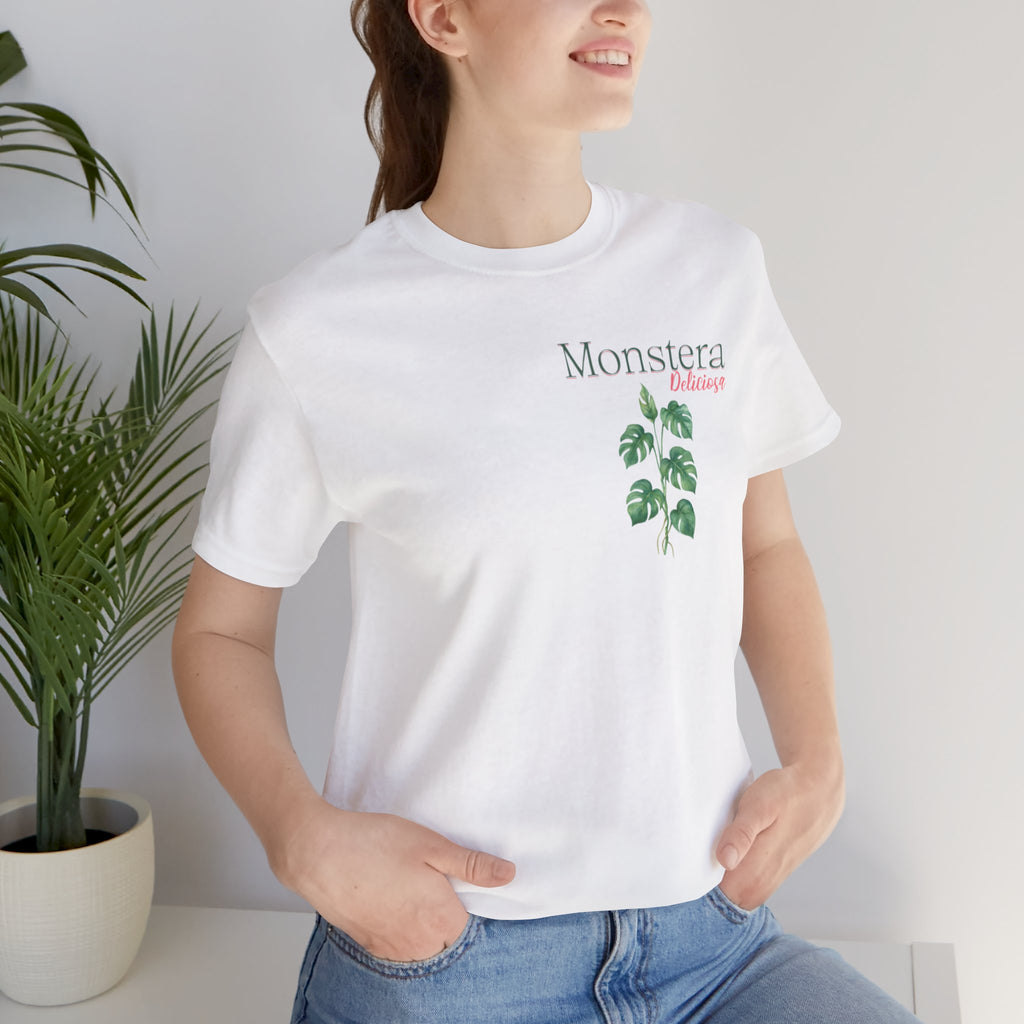 T-Shirt — Monstera Deliciosa Plant Graphic Tee (Botanical Aesthetic)