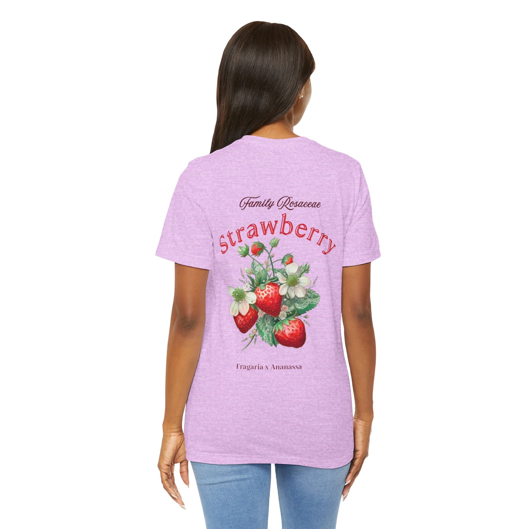Strawberry Botanical Tee — Vintage Fruit Graphic T-Shirt