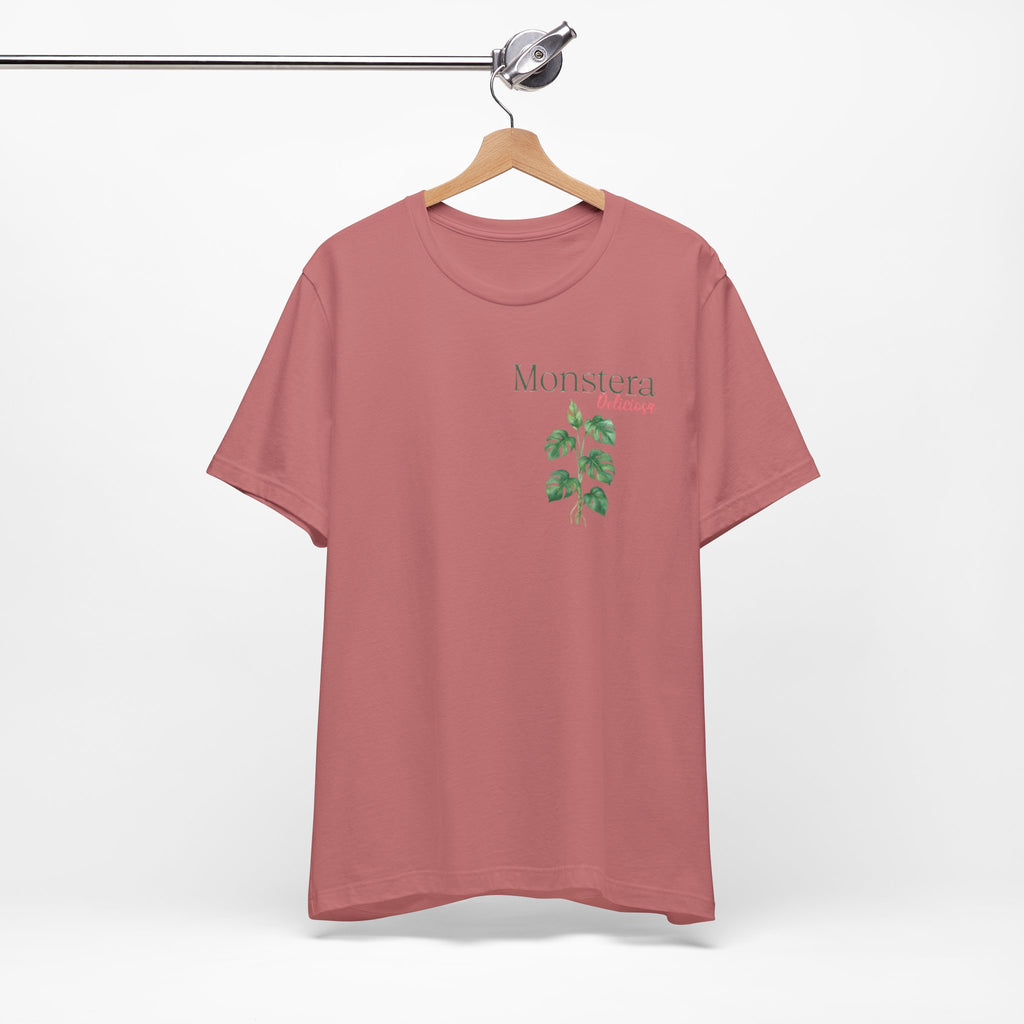 T-Shirt — Monstera Deliciosa Plant Graphic Tee (Botanical Aesthetic)