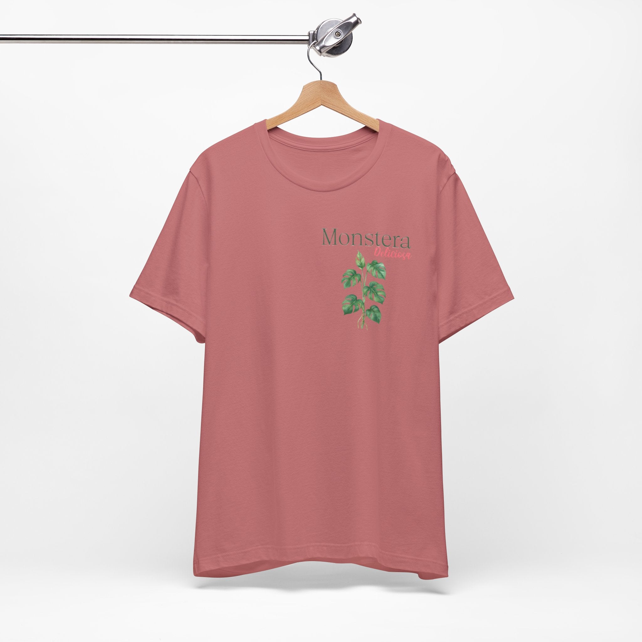 T-Shirt — Monstera Deliciosa Plant Graphic Tee (Botanical Aesthetic)