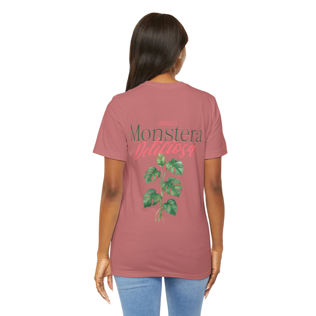 T-Shirt — Monstera Deliciosa Plant Graphic Tee (Botanical Aesthetic)