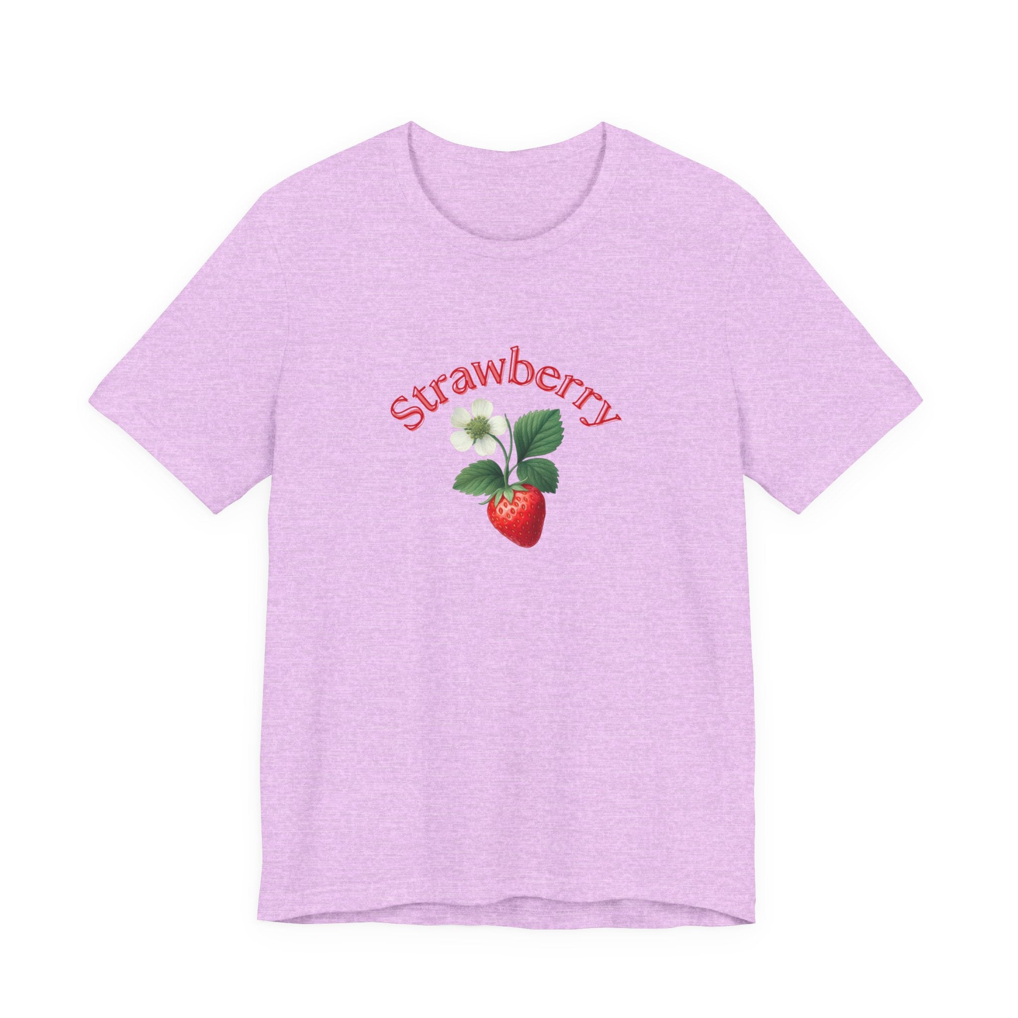 Strawberry Botanical Tee — Vintage Fruit Graphic T-Shirt
