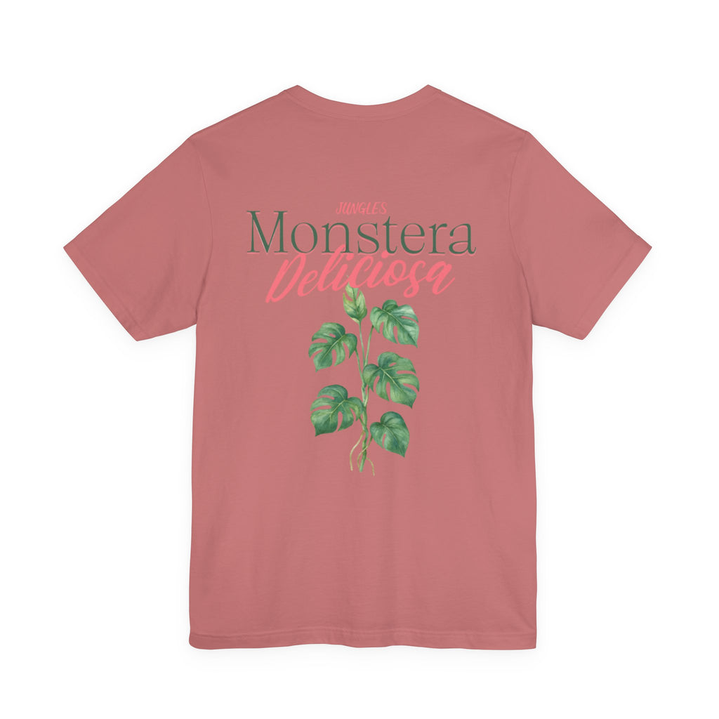 T-Shirt — Monstera Deliciosa Plant Graphic Tee (Botanical Aesthetic)