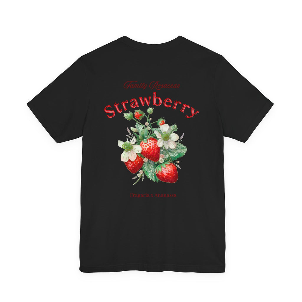 Strawberry Botanical Tee — Vintage Fruit Graphic T-Shirt