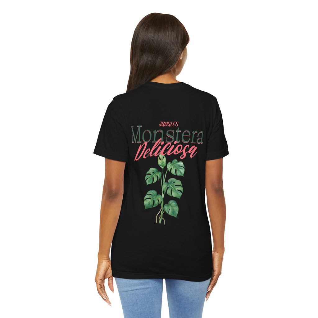 T-Shirt — Monstera Deliciosa Plant Graphic Tee (Botanical Aesthetic)