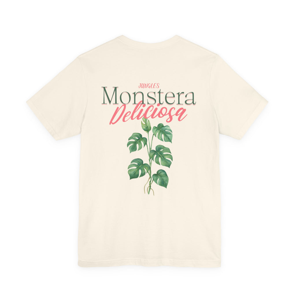 T-Shirt — Monstera Deliciosa Plant Graphic Tee (Botanical Aesthetic)