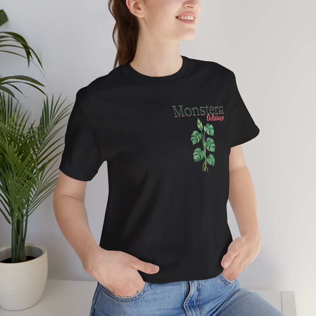 T-Shirt — Monstera Deliciosa Plant Graphic Tee (Botanical Aesthetic)